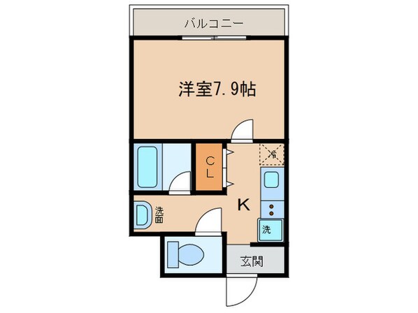 フロンティアＵの物件間取画像